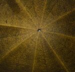 Midden van het gewelf in de bakstenen dakconstructie.
              <br/>
              Richard Keijzer, 2014-10-19